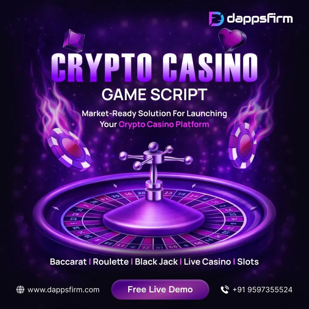 Power Your Casino Business with Feature-Rich Crypto Casino Script