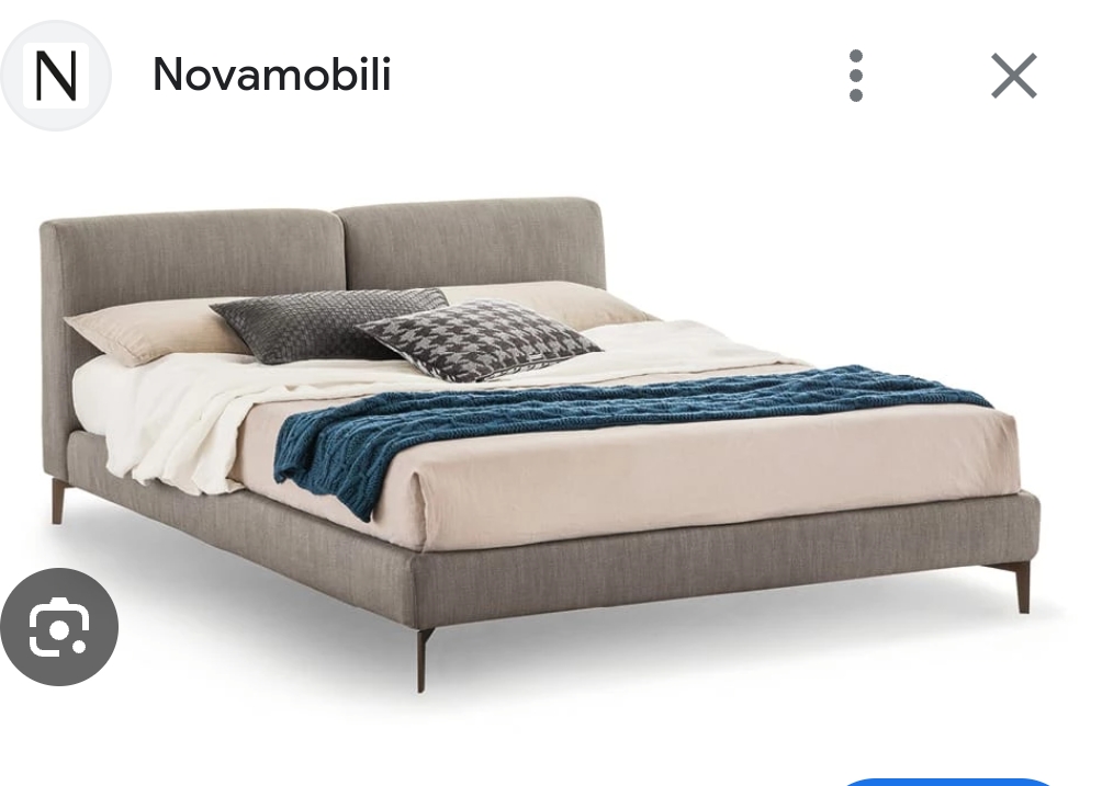 Novamobili Margot bed + slats from Dorelan.