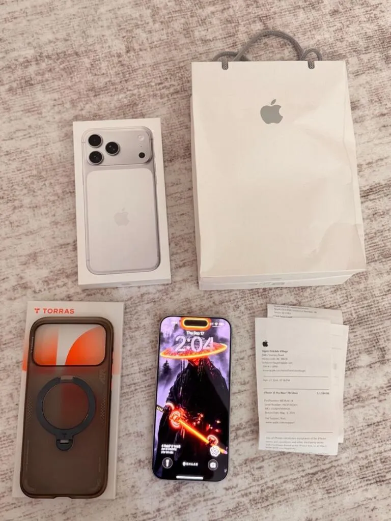 We have iphone 17promax available for sale