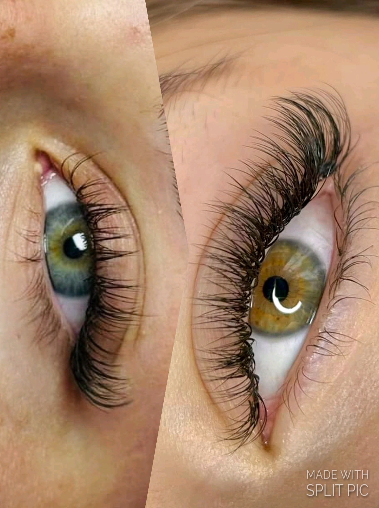 Eyelashes extensions