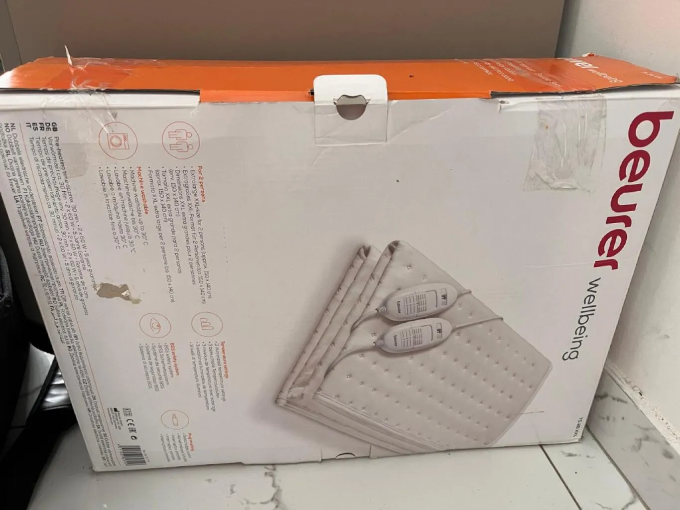 heated - double bed