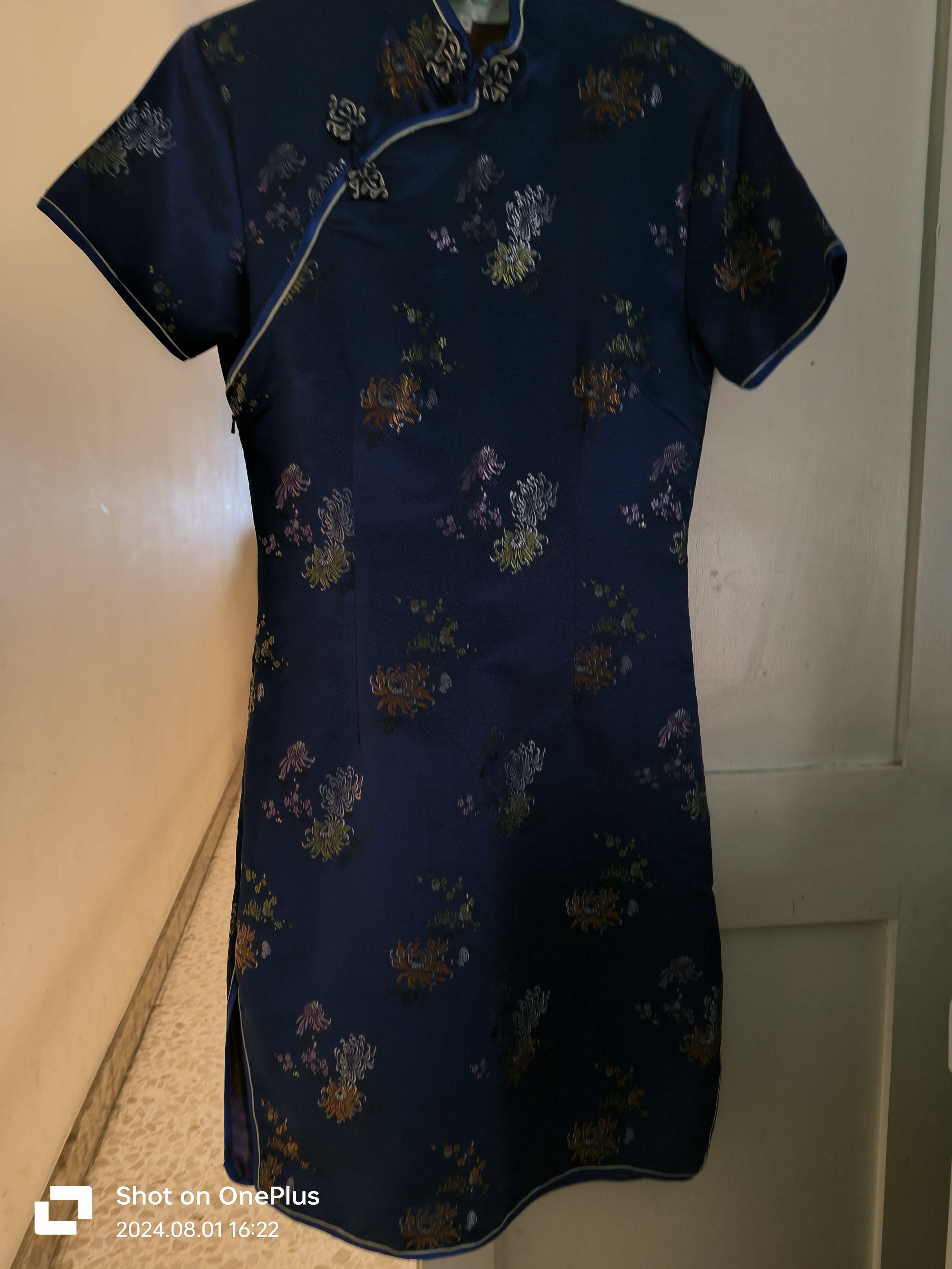 Silk Chinese dress